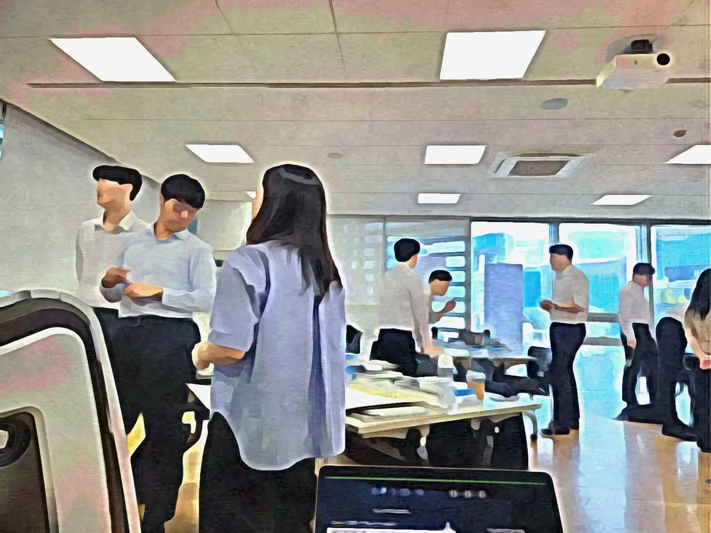 현대코퍼레이션 B2B 마케팅 전략 워크숍 교육 현장 - 나눔경영컨설팅 김종혁