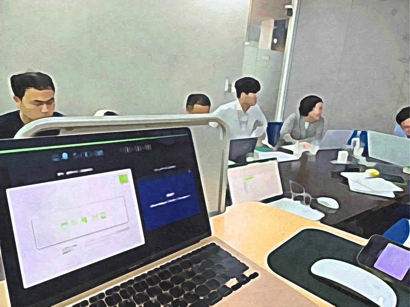 태웅로직스 반도체 생태계 교육 교육 현장 - 나눔경영컨설팅 김종혁