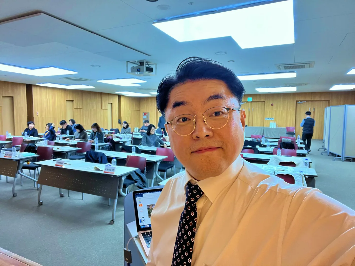 강원지방우정청 B2B세일즈 교육 교육 현장 - 나눔경영컨설팅 김종혁