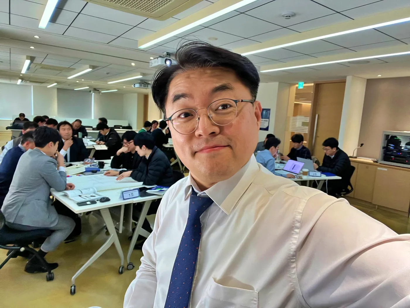 효성인포메이션시스템 HIS B2B 세일즈 교육 교육 현장 - 나눔경영컨설팅 김종혁