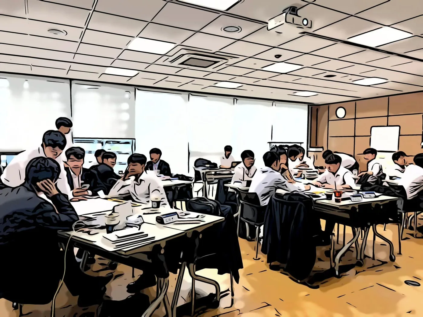 현대코퍼레이션 신규사업 워크샵 교육 현장 - 나눔경영컨설팅 김종혁