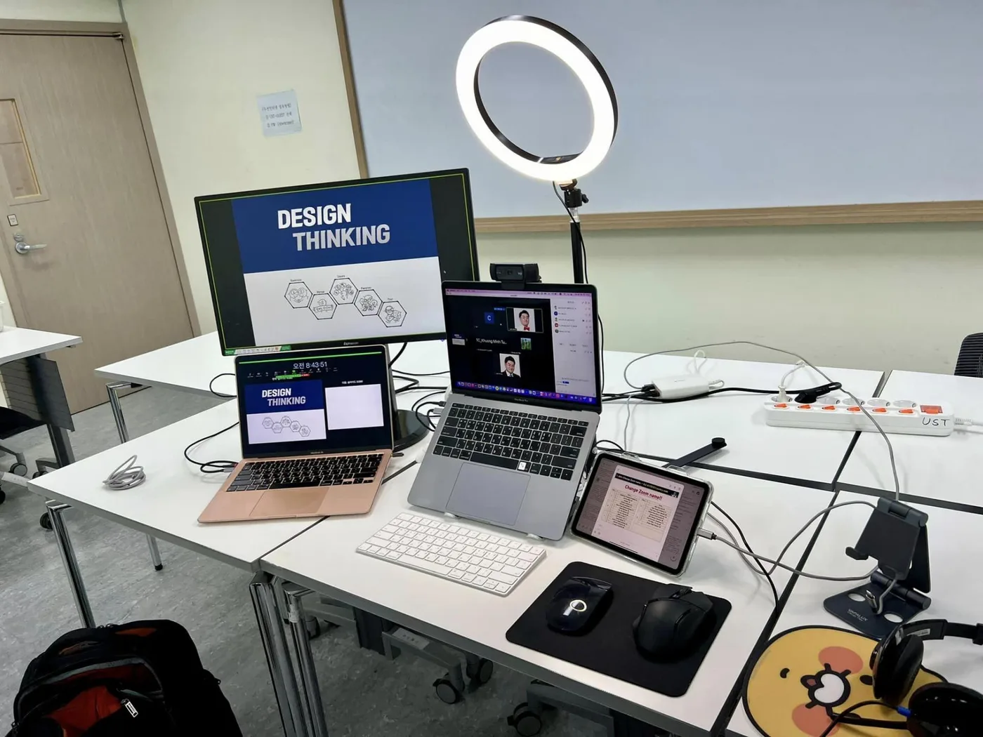 UST 디자인씽킹 워크샵 1/4 교육 현장 - 나눔경영컨설팅 김종혁