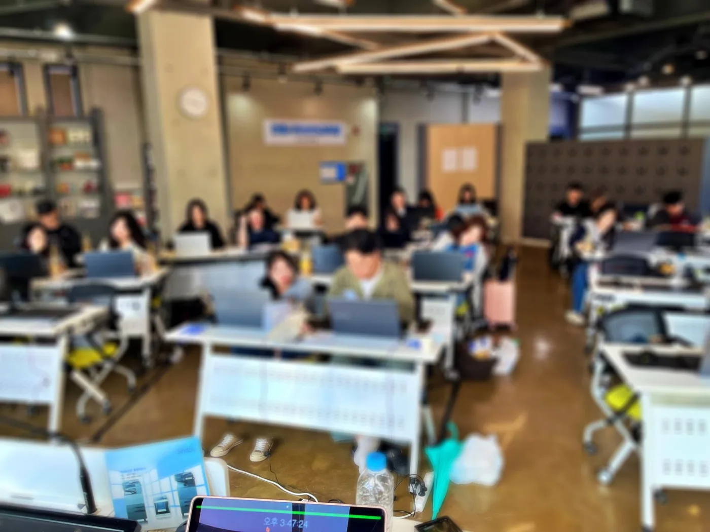 전통시장육성재단 AI활용 교육 교육 현장 - 나눔경영컨설팅 김종혁