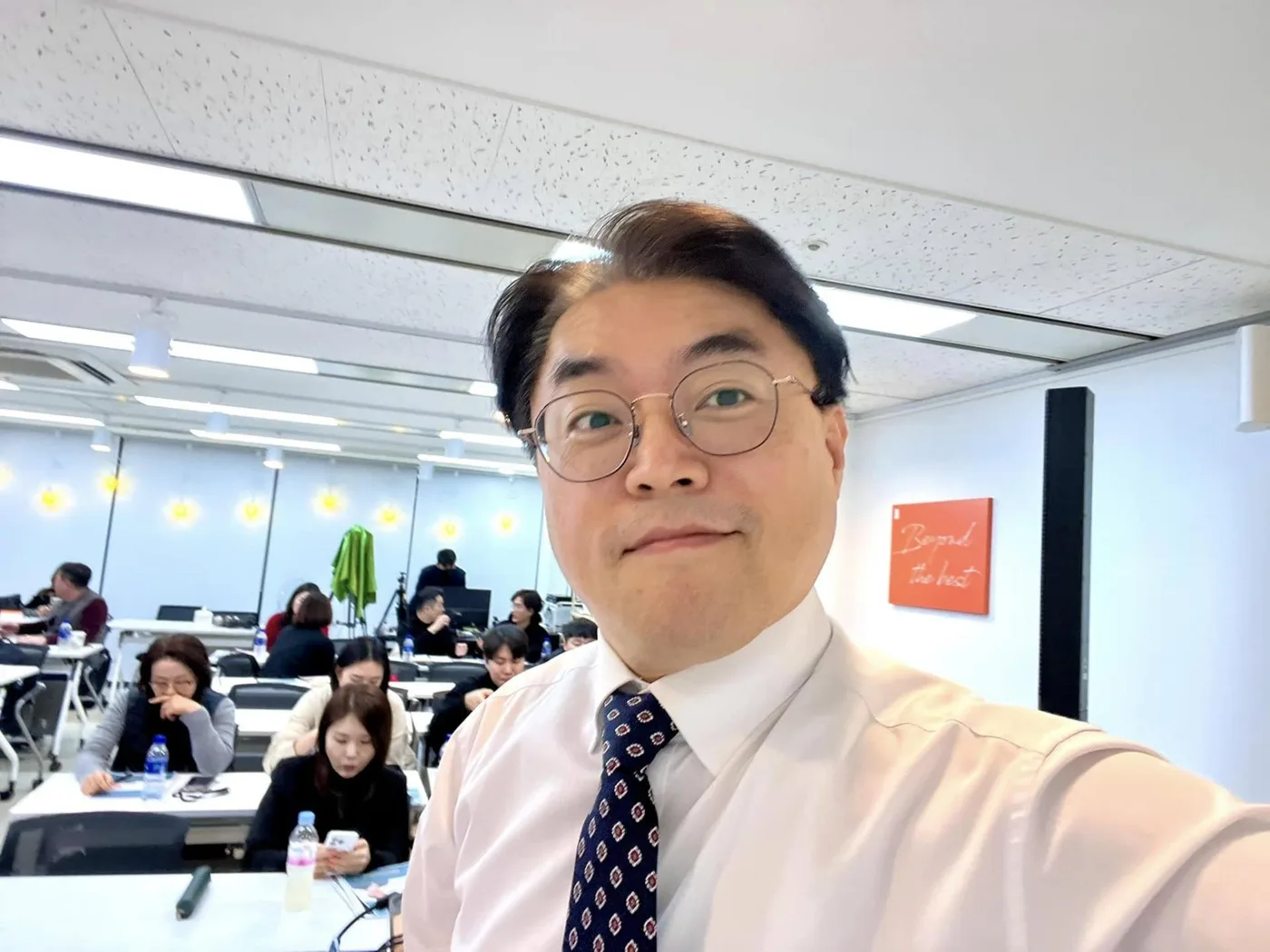 한국사장학교 AI툴 활용법 특강 교육 현장 - 나눔경영컨설팅 김종혁