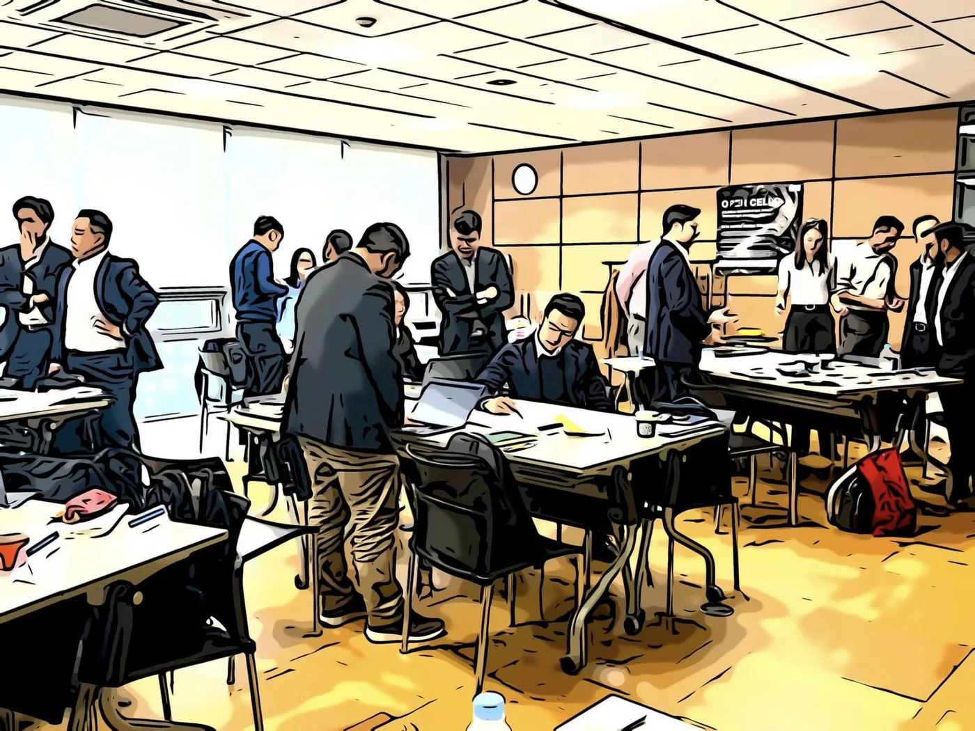 현대코퍼레이션 경영환경 분석 워크샵 교육 현장 - 나눔경영컨설팅 김종혁