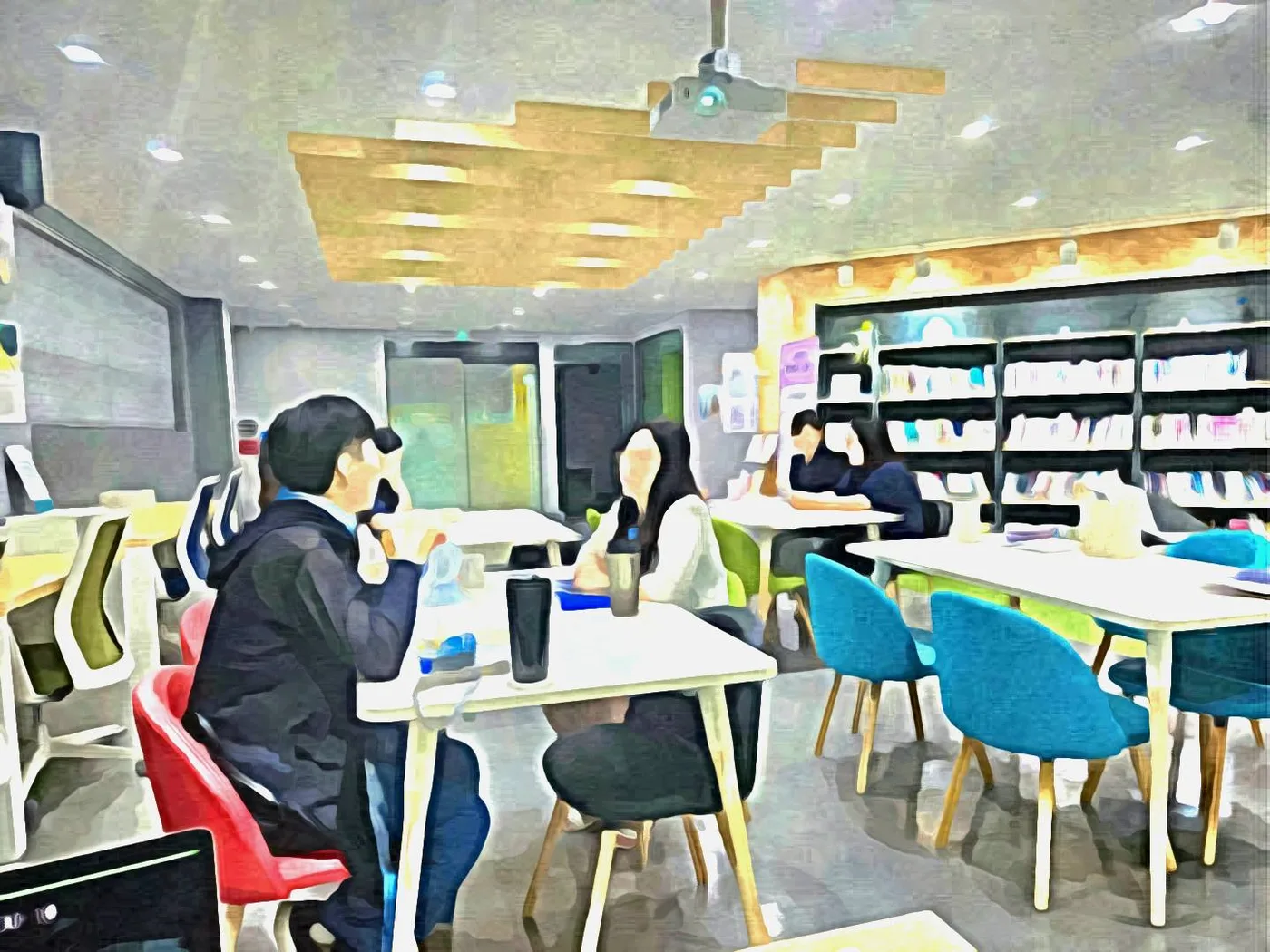 경기도일자리재단 디지털 마케팅 교육 현장 - 나눔경영컨설팅 김종혁