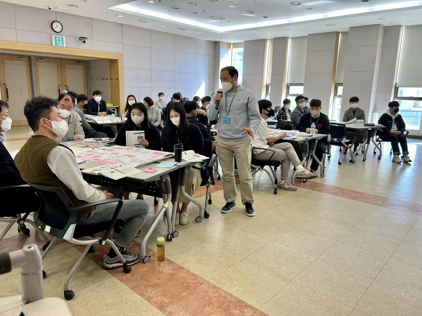 농협안성교육원, 디자인씽킹 실습 진행
