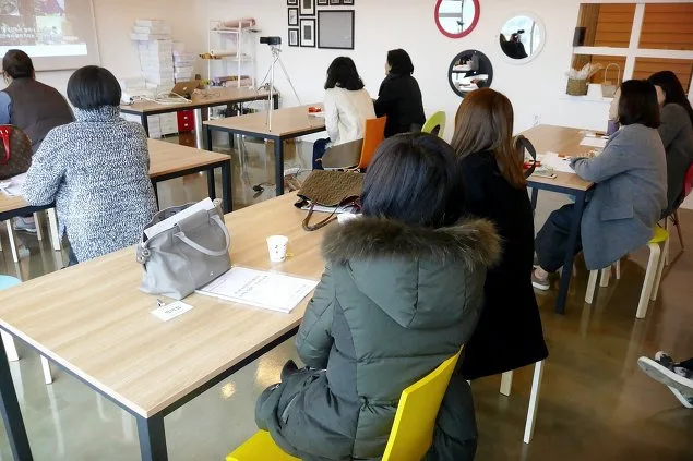 (주)오아시스, 프리저브드플라워 마케팅컨설턴트 교육 3회차 진행