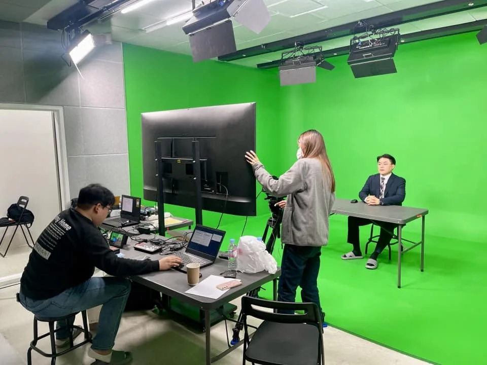 호서대학교, 김종혁 강사와 창업교육 영상 촬영