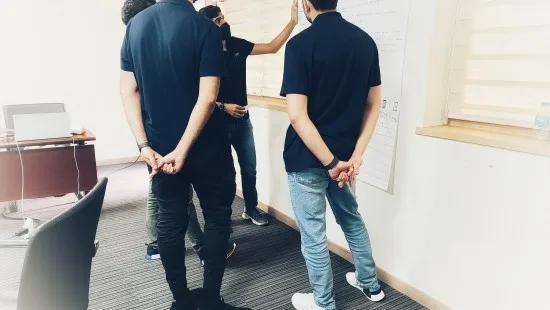 쎄트랙아이 디자인씽킹 영어 워크샵 교육 현장 - 나눔경영컨설팅 김종혁