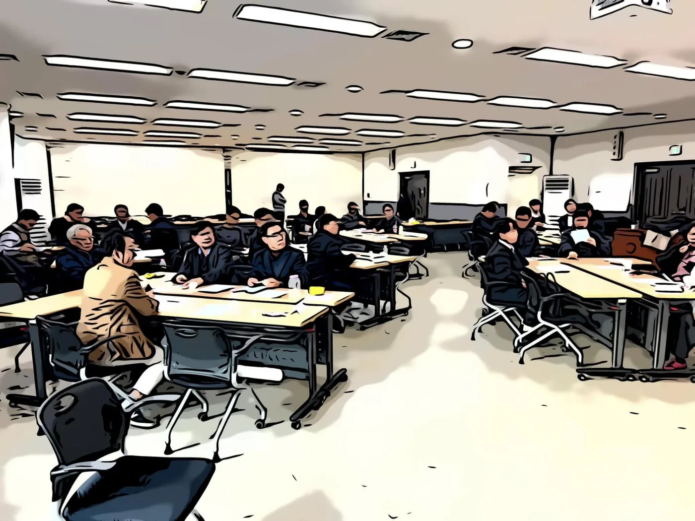 대전상공회의소 거시환경 분석 워크샵 교육 현장 - 나눔경영컨설팅 김종혁